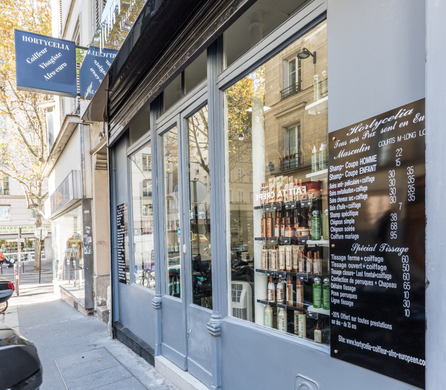 coiffeur visagiste afro-européen Paris 17 salon de coiffure